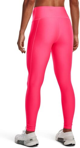 Under Armour Womens HeatGear Armour High Waisted No Slip Ankle Leggings, (683) Pink Shock / / White, 2X Tall in Kuwait