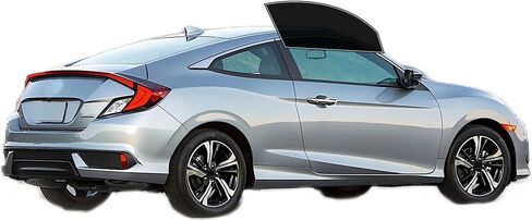 Precut Windows Tint Film All Sides Cars Sun Blocking Protection Privacy Anti Shatter Glass 2 Ply Film Any Tint Shade kit for Honda Civic Coupe 2016-2020 in Kuwait
