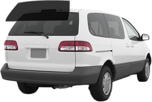 Precut Windows Tint Film All Sides Cars Sun Blocking Protection Privacy Anti Shatter Glass 2 Ply Film Any Tint Shade kit for Toyota Sienna 1998-2003 in Saudi Arabia
