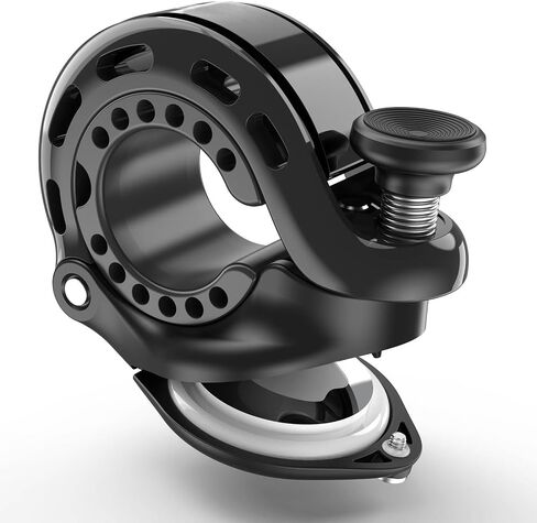 Bike Bell, Aluminum Alloy Bicycle Bells for Adults Kids Max 110 dB, Bike Horn Fit 22.2-31.8 mm Handlebar for Mountain Road Bike Scooter Ebike in Saudi Arabia
