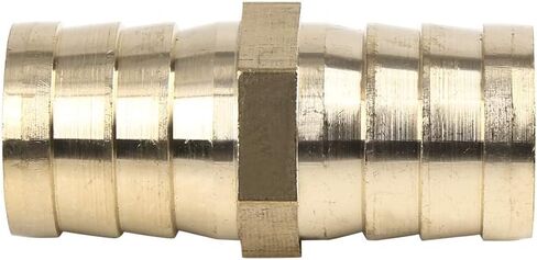 X AUTOHAUX 14mm Brass Barb Hose Fitting Straight Connector Adaptor for Air Water Gas Oil in Saudi Arabia