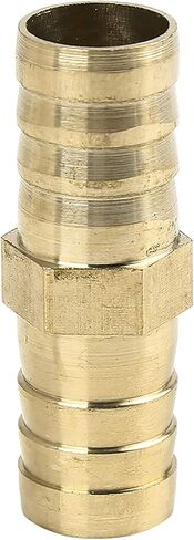 X AUTOHAUX 14mm Brass Barb Hose Fitting Straight Connector Adaptor for Air Water Gas Oil in Saudi Arabia