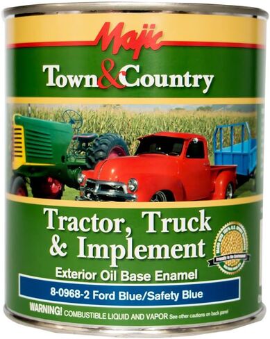 Majic Paints 8-0951-2 Town & Country Tractor ، Truck & Perfect Base Paint ، 1-Quart ، I.H. أبيض in Kuwait