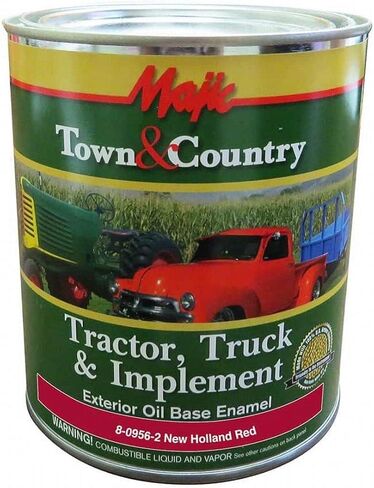 Majic Paints 8-0951-2 Town & Country Tractor ، Truck & Perfect Base Paint ، 1-Quart ، I.H. أبيض in Kuwait