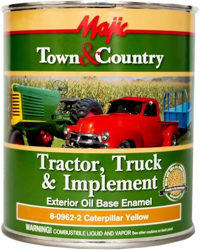 Majic Paints 8-0951-2 Town & Country Tractor ، Truck & Perfect Base Paint ، 1-Quart ، I.H. أبيض in Kuwait