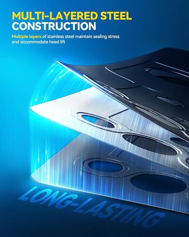 حشية رأس أسطوانة Philtop 26229PT لجيب ليبرتي 2002-2012 ، RAM 1500 ، 2004-2010 Grand Cherokee ، Dakota ، Durango ، 2006-2011 Commander ، Raider ، Nitro ، 2011 Dakota in Kuwait