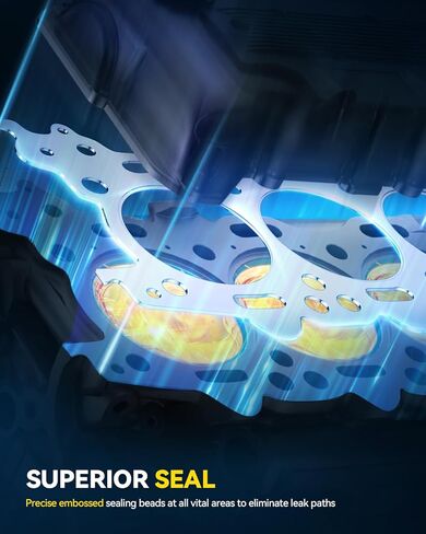 حشية رأس أسطوانة Philtop 26229PT لجيب ليبرتي 2002-2012 ، RAM 1500 ، 2004-2010 Grand Cherokee ، Dakota ، Durango ، 2006-2011 Commander ، Raider ، Nitro ، 2011 Dakota in Kuwait