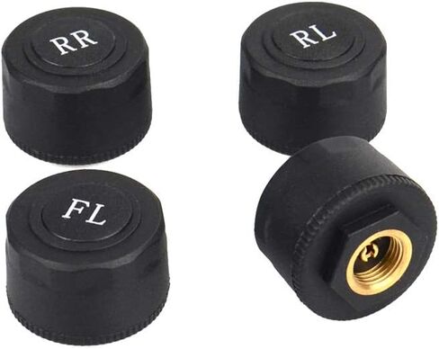 مراقبة ضغط الإطارات Shkalacar TPMS مع 4 أجهزة استشعار خارجية ، مراقبة الجهد Android مراقبة التنقل نظام الإنذار اللاسلكي TPMs لـ RV ، العربة ، مقطورة السفر والمقطورة in Saudi Arabia