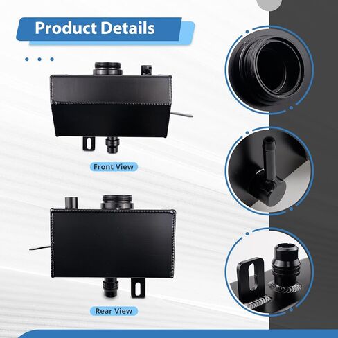 683364312AC خزان سائل تبريد متوافق مع جيب Wrangler JL JLU 2018-2025 ، Gladiator JT 2.0 & 3.6L 2020-2025 استبدل # 68364312AC ، 68364312AA ، 68364312 ، 683811AB in Kuwait