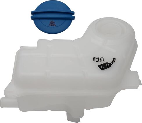 Professional Coolant Reservoir Expansion Tank with cap for Audi A4 2002-2009, A4 Quattro 2002 2003 2004 2005 2006 2007 2008 2009 in Saudi Arabia