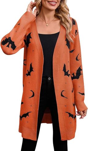 Alsol Lamesa Women's Long Sleeve Cute Cardigan Sweaters V Neck Open Front Ribbed Knit Valentines Sweaters Coat in Kuwait
