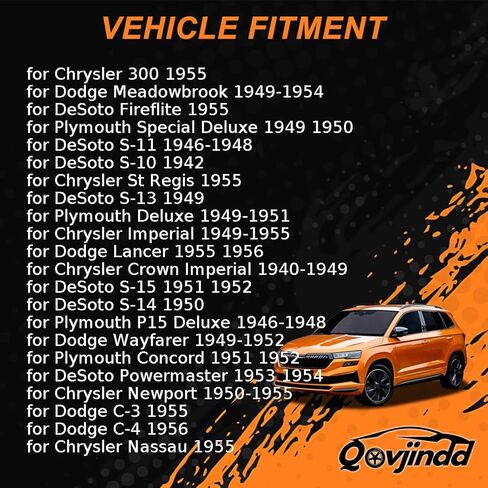 Rear Upper Drum Brake Wheel Cylinder Kit for Dodge B-4 Truck,C-1 Truck,C-3,C-4,D100 Pickup 1953 1954 1955 1956 1957 1958 Replacement 947580 1x in Kuwait