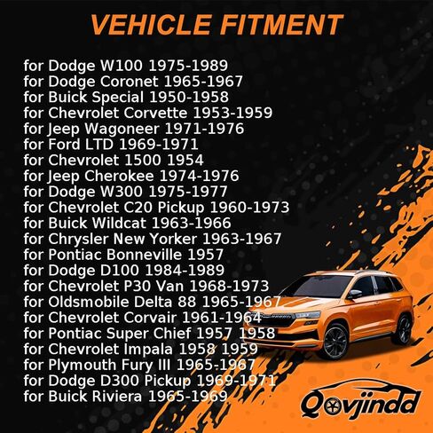 Front Drum Brake Wheel Cylinder Kit for Chevrolet Bel Air,Corvette,Impala 1953 1954 1955 1956 1957 1958 1959 for Dodge Charger,Dart 1962 1963 1964 1965 1966 1967 1 x in Kuwait