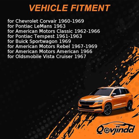 مجموعة أسطوانة عجلات فرامل الطبول الخلفية لـ American Motors Rebel ، American ، Classic 1962-1969 لـ Buick Sportwagon 1969 لـ Chevrolet Corvair 1960-1969 استبدال 3203392 2pcs in Kuwait