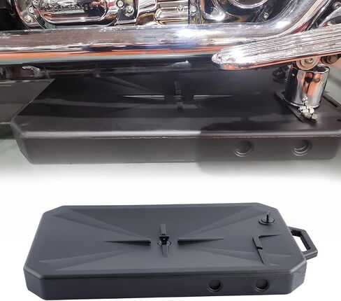 SLMOTO Oil Drain Pan, ABS Low Profile w/Spout Fit for Harley Davidson Road King Electra Street Road Glide Ultra Limited Heritage Softail Fat Bob CVO Tri Glide Honda Yamaha Kawasaki in Saudi Arabia