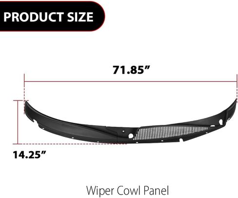 Windshield Wiper Cowl Vent Cover Pair Compatible with Chevy Express GMC Savana 1500 2500 3500 Van 1996-2017 25826329, 25826330 in Saudi Arabia