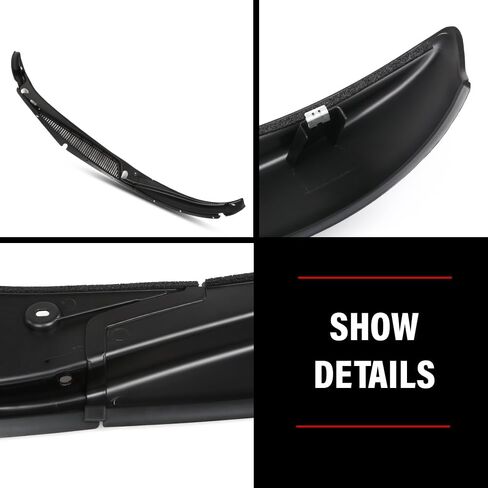 Windshield Wiper Cowl Vent Cover Pair Compatible with Chevy Express GMC Savana 1500 2500 3500 Van 1996-2017 25826329, 25826330 in Saudi Arabia