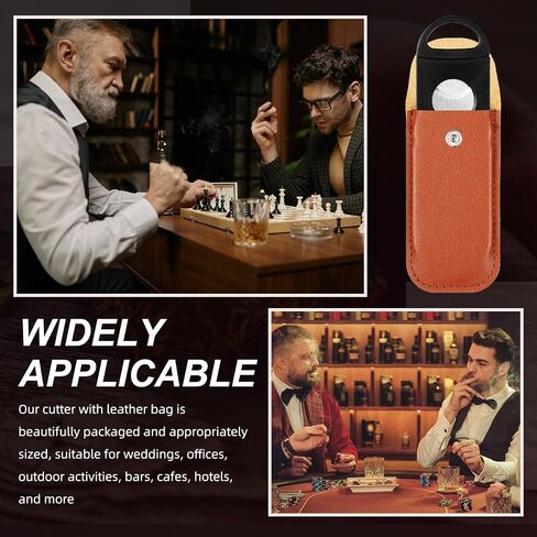 Lasnten 10 Set Cutter with Leather Case Ring Fit Almost Sizes Clippers Keychain Accessories Father's Day Gifts for Men in Saudi Arabia