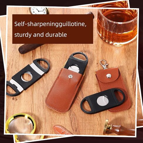 Lasnten 10 Set Cutter with Leather Case Ring Fit Almost Sizes Clippers Keychain Accessories Father's Day Gifts for Men in Saudi Arabia