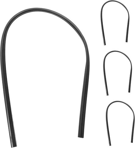 PRETYZOOM 4pcs Frameless Windshield Wiper Strips Replacement Wiper Inserts for Rain and Debris Easy Installation for Enhanced Driving Safety in Saudi Arabia