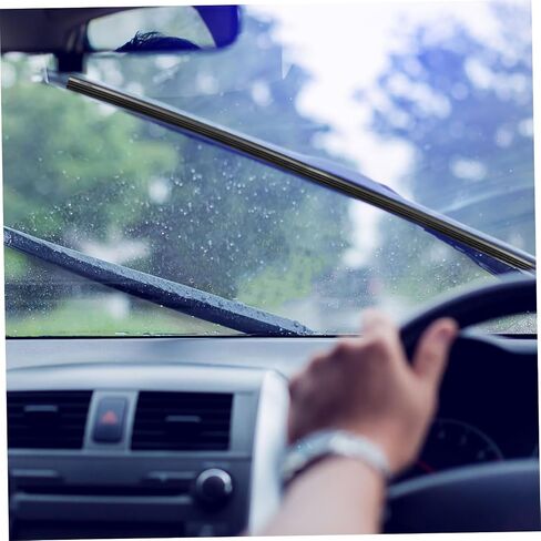 PRETYZOOM 4pcs Frameless Windshield Wiper Strips Replacement Wiper Inserts for Rain and Debris Easy Installation for Enhanced Driving Safety in Saudi Arabia