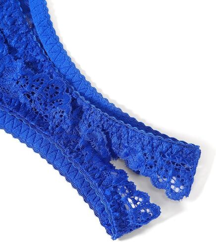 Avidlove Womensed Lingerie Sexy Lace Lingerie مجموعة صدرية المرأة و Panty 2 قطعة مجموعات Royal Blue XXL in Saudi Arabia