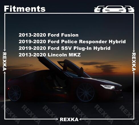 Rexka 10pcs Rocker Molding Clip for Ford W716503-S300 Fusion Lincoln MKZ in Saudi Arabia
