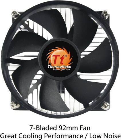 Thermaltake ASTRIA 200 ARGB CPU cooler, Comaptible with latest Intel LGA 1700 and AMD AM5 CPU, Single Tower, 210W TDP cooling power, CL-P119-AL12SW-A in Saudi Arabia