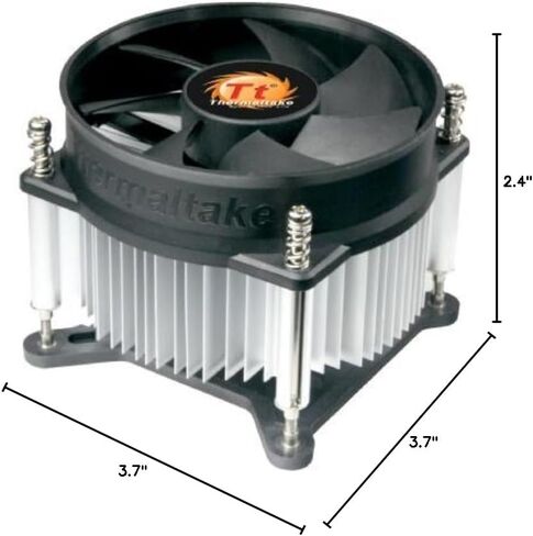 Thermaltake ASTRIA 200 ARGB CPU cooler, Comaptible with latest Intel LGA 1700 and AMD AM5 CPU, Single Tower, 210W TDP cooling power, CL-P119-AL12SW-A in Saudi Arabia