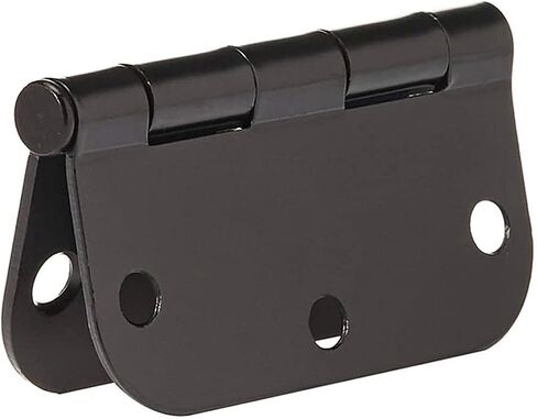 4 Pack 4 Inch Shed Door Hinges Gate Strap Hinges Black Iron Wrought Hardware for Wood Shed Barn Door Fence Gate Swing Yard Door in Saudi Arabia