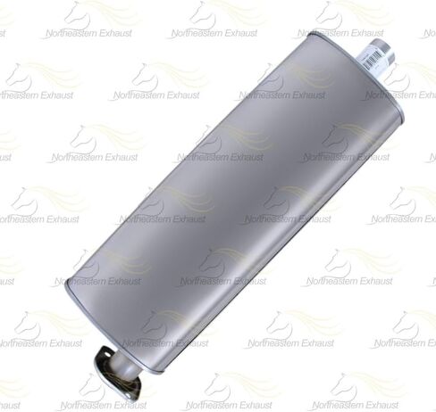 العادم الشمالي الشرقي | كاتم الصوت العادم الفولاذ المقاوم للصدأ متوافق مع 2006-2010 Jeep Commander | 2005-2010 جيب جراند شيروكي | 3.7L | 5.7L | 4.7L | المشبك المجاني والمسامير والمكسرات in Saudi Arabia