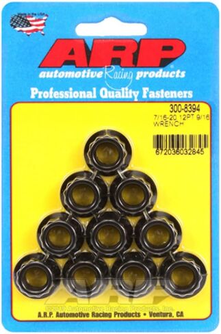 ARP NUT KIT 7/16INCH-20 9/16inch Socket 12pt Pack من 10 in Saudi Arabia