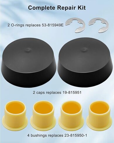 Power Trim Bushing Fit for Mercruiser Alpha 1 Gen II Replace 53-815949E 23-815950-1 19-815951 in Saudi Arabia