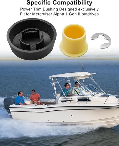 Power Trim Bushing Fit for Mercruiser Alpha 1 Gen II Replace 53-815949E 23-815950-1 19-815951 in Saudi Arabia