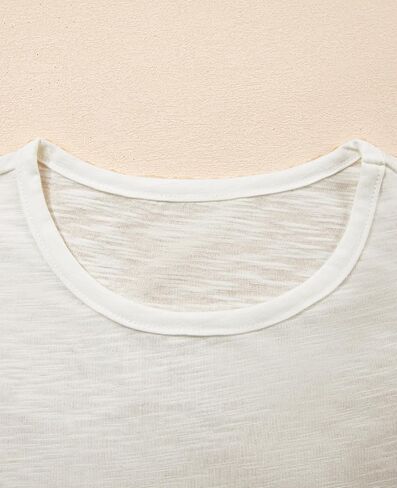 Selink Womens Summer Summer Summer Sleeve Top Crewneck T قمصان الزهور بلوزات غير رسمية in Kuwait