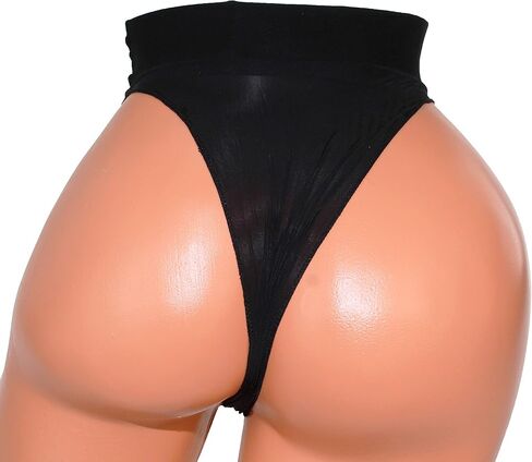 Mona's Choice Mens High Waist Glossy Ice Silk Briefs/Mens Panties in Kuwait