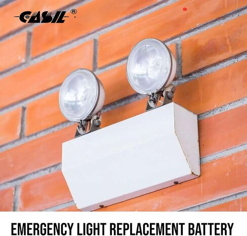 بطارية بديلة Casil 6V 4.5AH CA645 بطارية بديلة AGM SLA قابلة للشحن مع محطة F1، عبوتان in Saudi Arabia