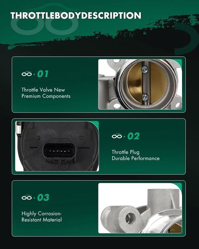 SCTIOO Electric Throttle Body For Chevrolet Cruze Replaces 12644239, 12669336, 12675730 in Saudi Arabia