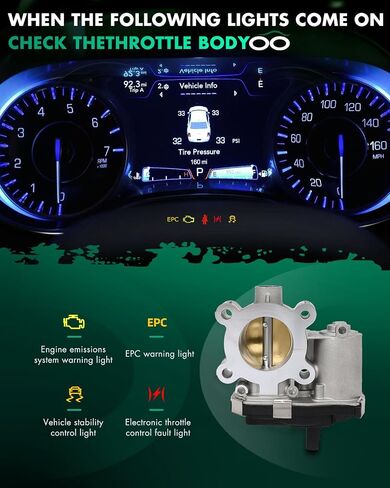 SCTIOO Electric Throttle Body For Chevrolet Cruze Replaces 12644239, 12669336, 12675730 in Saudi Arabia