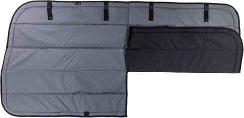 VanEssential Insulated Magnetic Blackout Front Door Window Covers (Pair) Designed for Mercedes-Benz VS30 (Van Years 2019 to Current) - Charcoal Gray in Kuwait