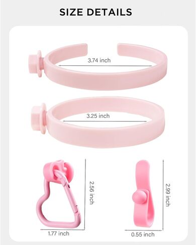 LETGO Cup Holder for Bogg Bag – Compatible with Stanley 30oz/40oz Tumblers, Bogg Bag Accessories Insert Hook Carabiner Keychain Holder Charms (New White) in Kuwait