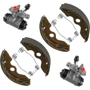 أسطوانة فرامل العجلة الأمامية Caltric مع أحذية متوافقة مع Honda Recon 250 TRX250TE 2002-2009 2011-2023 in Kuwait