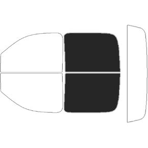 Windows Precut Tint Film Windshield Strip Cars Sun Flocking Protection Privacy Anti Shatter Glass 2 Ply Computer Cut أي ظلال صبغة لشيفروليه أفالانش 2002-2006 in Kuwait