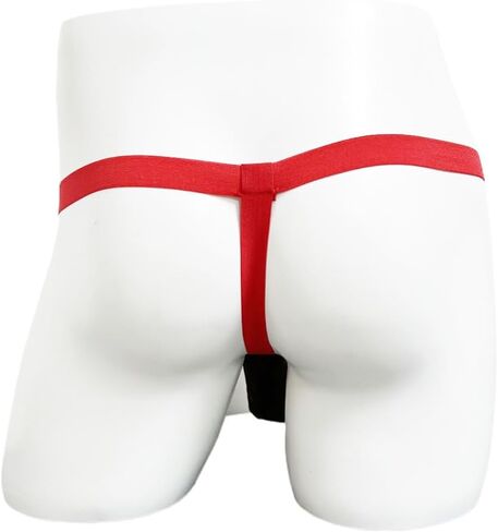 رجال ثونغ مضحك عيد الميلاد G-String الرنة Elk سانتا قبعة الجدة عيد الميلاد cosplay نكتة هدايا هدايا الانتفاخ حقيبة مثير mankini in Kuwait