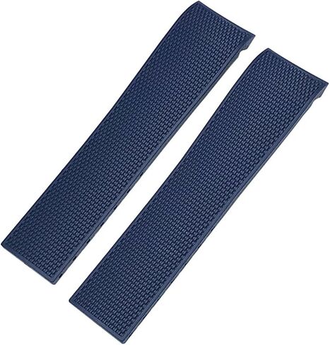 21mm 20mm 19mm Rubber Silicone Watchband，For Longines Conquest HydroConquest L3 Folding Buckle Black Waterproof Watch Strap in Saudi Arabia