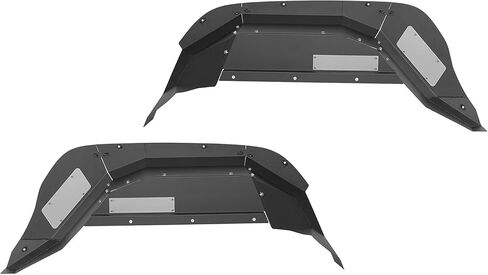 Hooke Road Gladiator JT Rear Inner Fender Liners, SPARTAN Steel Wheel Well Liner Covers Compatible with Jeep Gladiator JT 2020 2021 2022 2023 2024 2025 2/4 Doors - 2PCS in Saudi Arabia