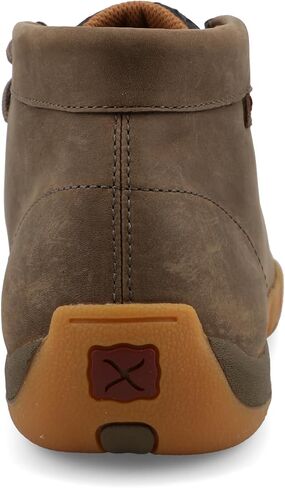 Twisted X Men's Work Chukka Driving Moc, Distressed Saddle, 9 M in Kuwait