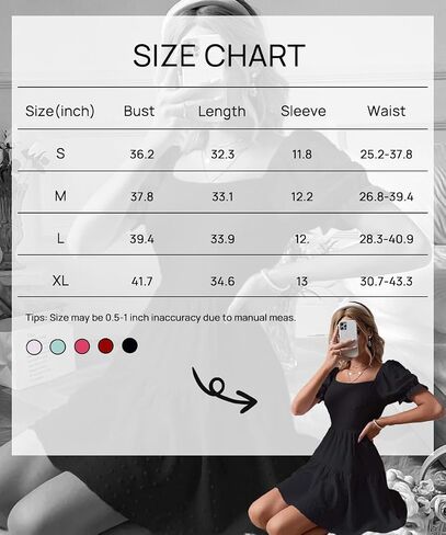 Narecte Summer Dresses for Women 2025,Tie Backless Swiss Dot Mini Dress,Ruffle Hem Flowy Casual Dresses in Saudi Arabia