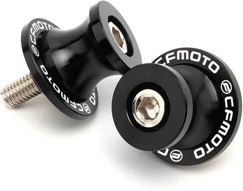 متوافق مع CFMOTO دراجة نارية Swingarm البراغي الخلفية الحامل براغي Sliders CF MOTO 250SR 450SS 400GT 650GT 650MT 650NK 700CLX 800MT 700MT (الأحمر) in Saudi Arabia