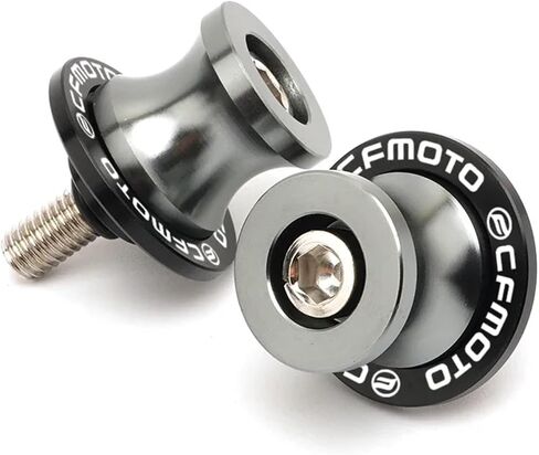 متوافق مع CFMOTO دراجة نارية Swingarm البراغي الخلفية الحامل براغي Sliders CF MOTO 250SR 450SS 400GT 650GT 650MT 650NK 700CLX 800MT 700MT (الأحمر) in Saudi Arabia